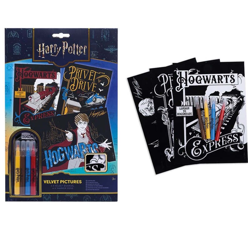 Harry Potter Velvet Art Set