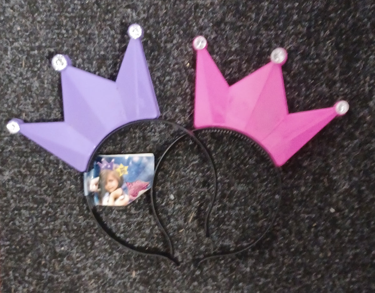Flashing Crown Headband. Random Colour Provided