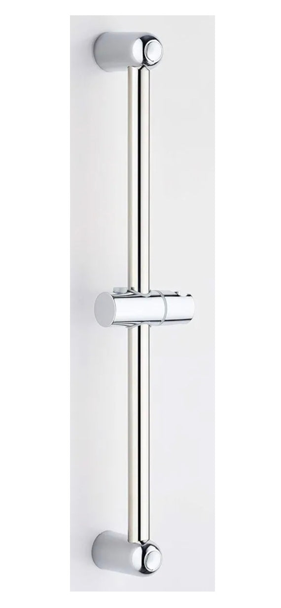 Shower Slider Riser Rail Chrome Shower Adjustable Head Holder Stainless Rail
