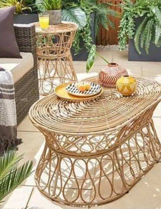 Very Home Byron Garden Conservatory Wicker Table Set