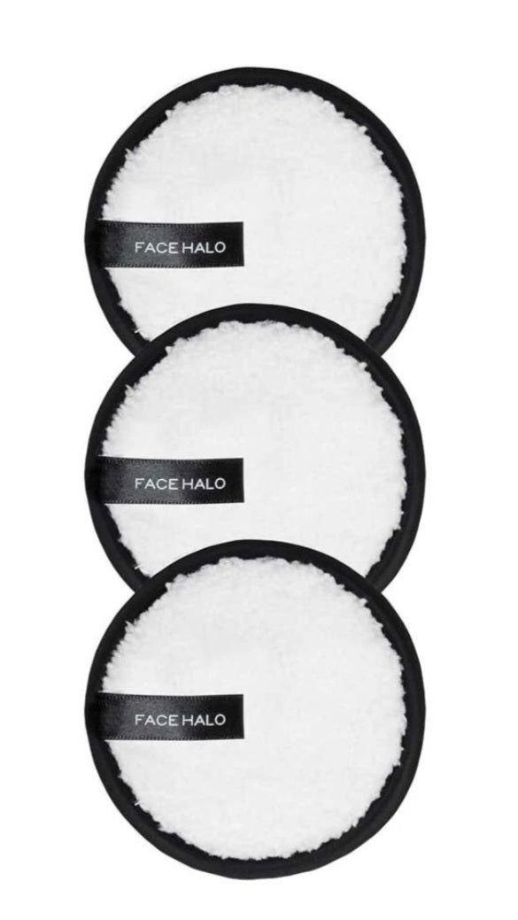 Original FACE HALO Modern Makeup Remover Pads x 3, Vegan Cruelty-Free
