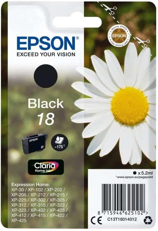 Epson Ink Cartridge 18 Black