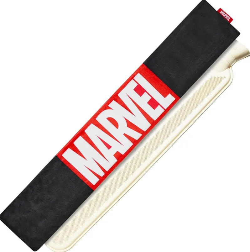 Marvel Long Hot Water Bottle with Cover 72x12cm