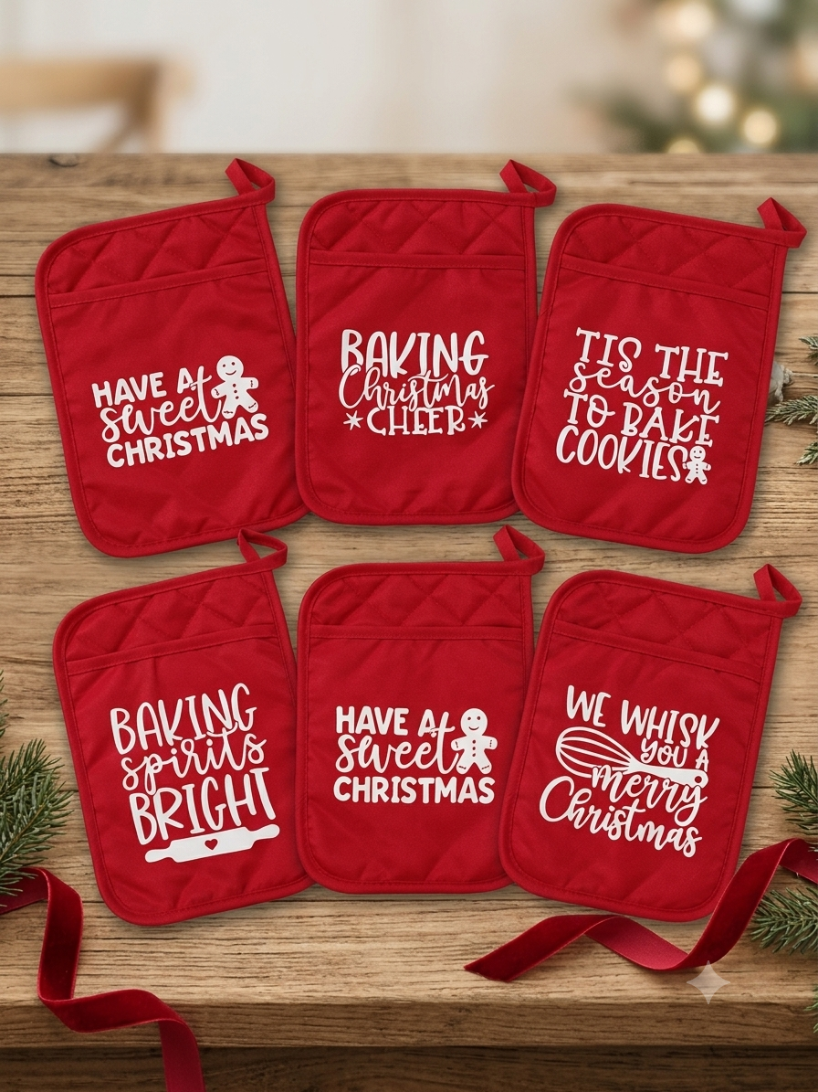 Christmas Oven Glove