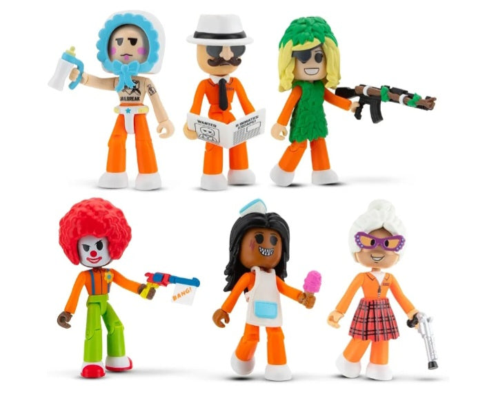 Roblox Jail Break Figure Set