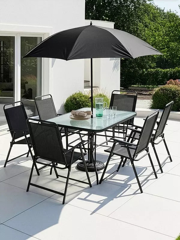 Santa Cruz 8 Piece Dining Set
