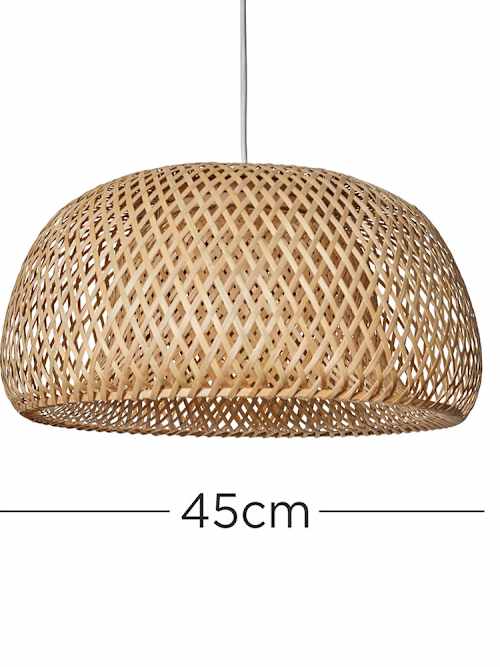 Perugia Natural Bamboo Domed Shade
