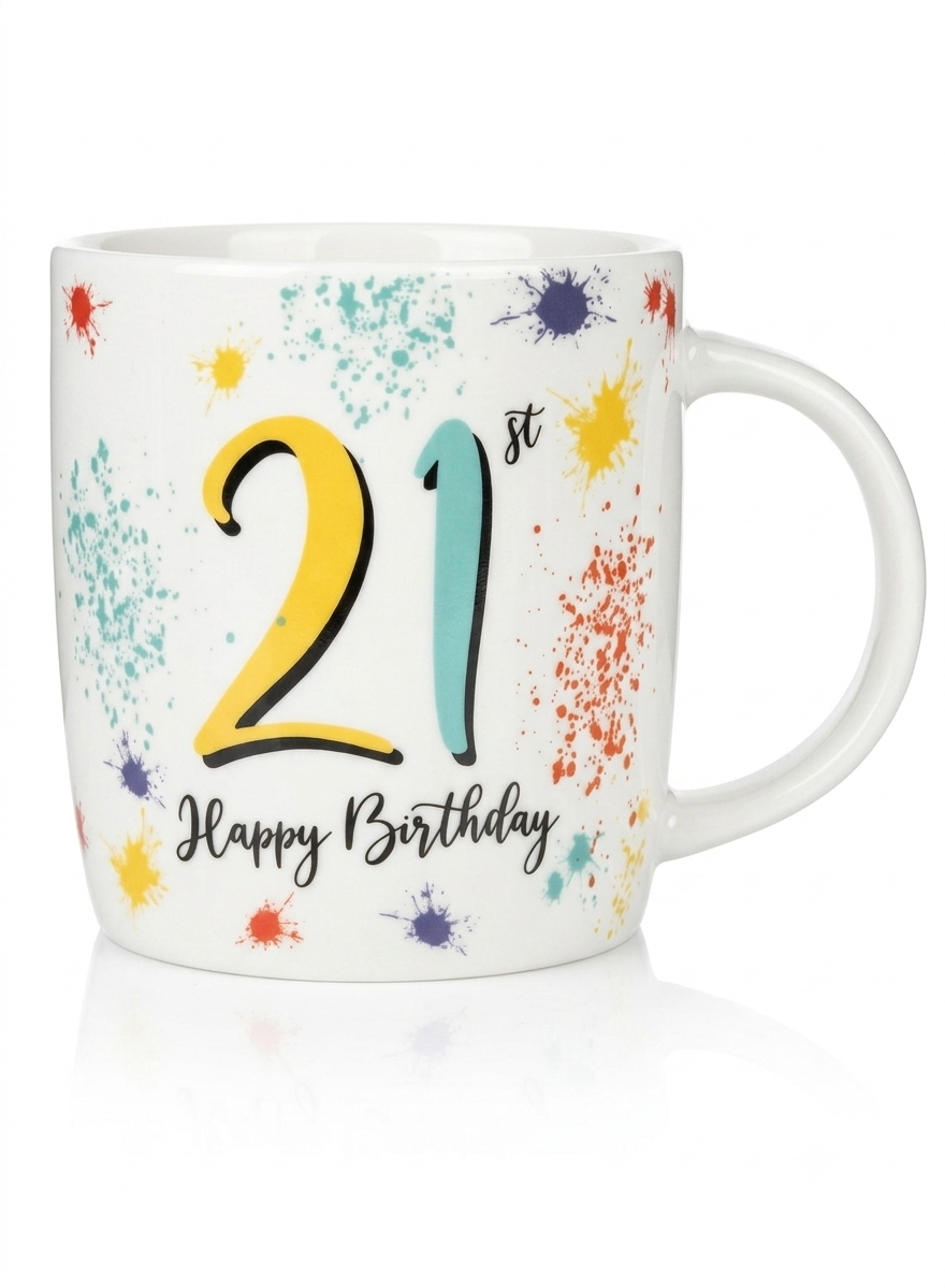 21st Birthday Ceramic Mug