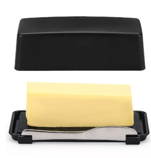 Butter Dish With Stainless Steel Butter Knife