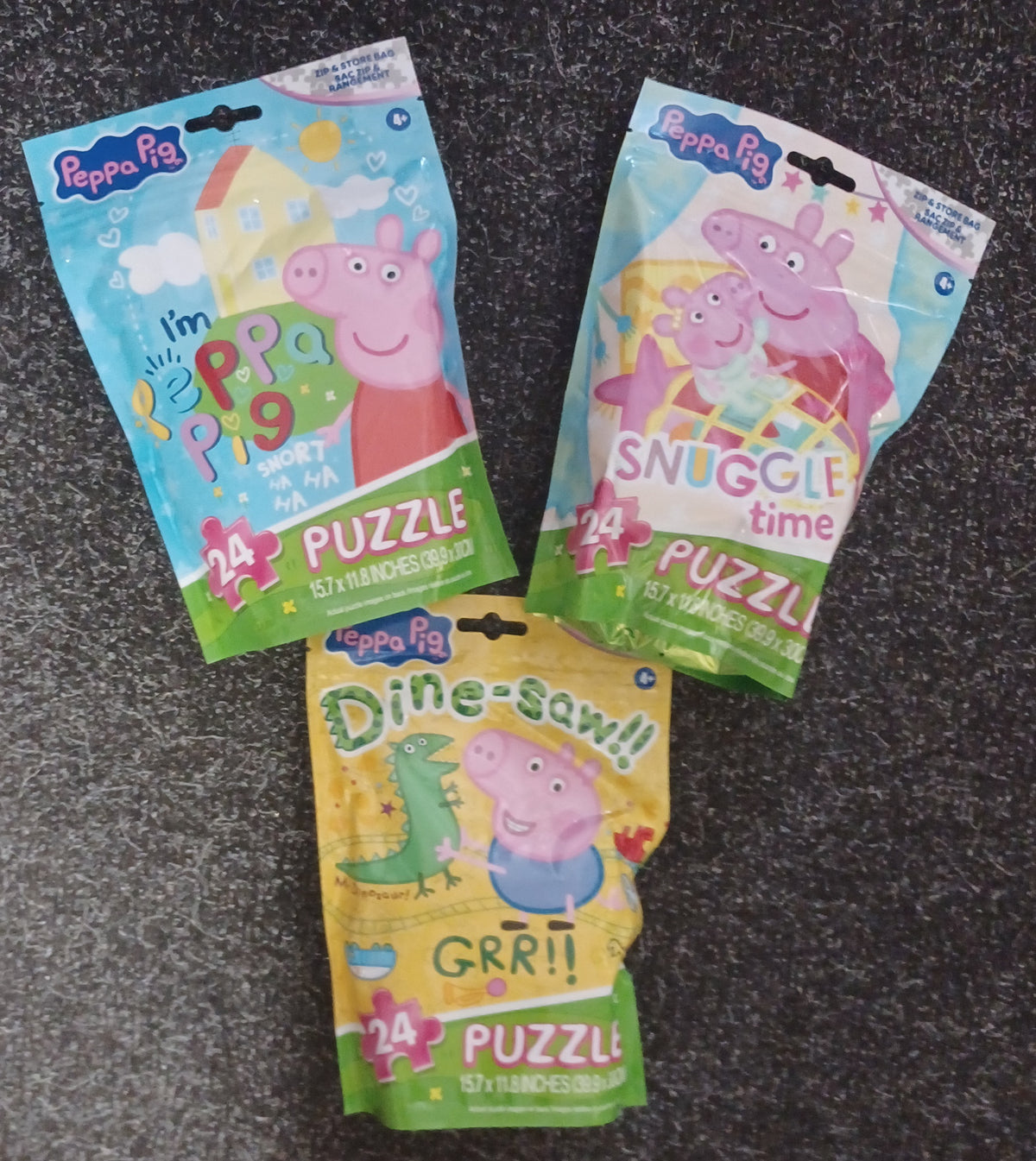 Peppa Pig 24 Piece Jisaw Puzzle. Random Design Provided
