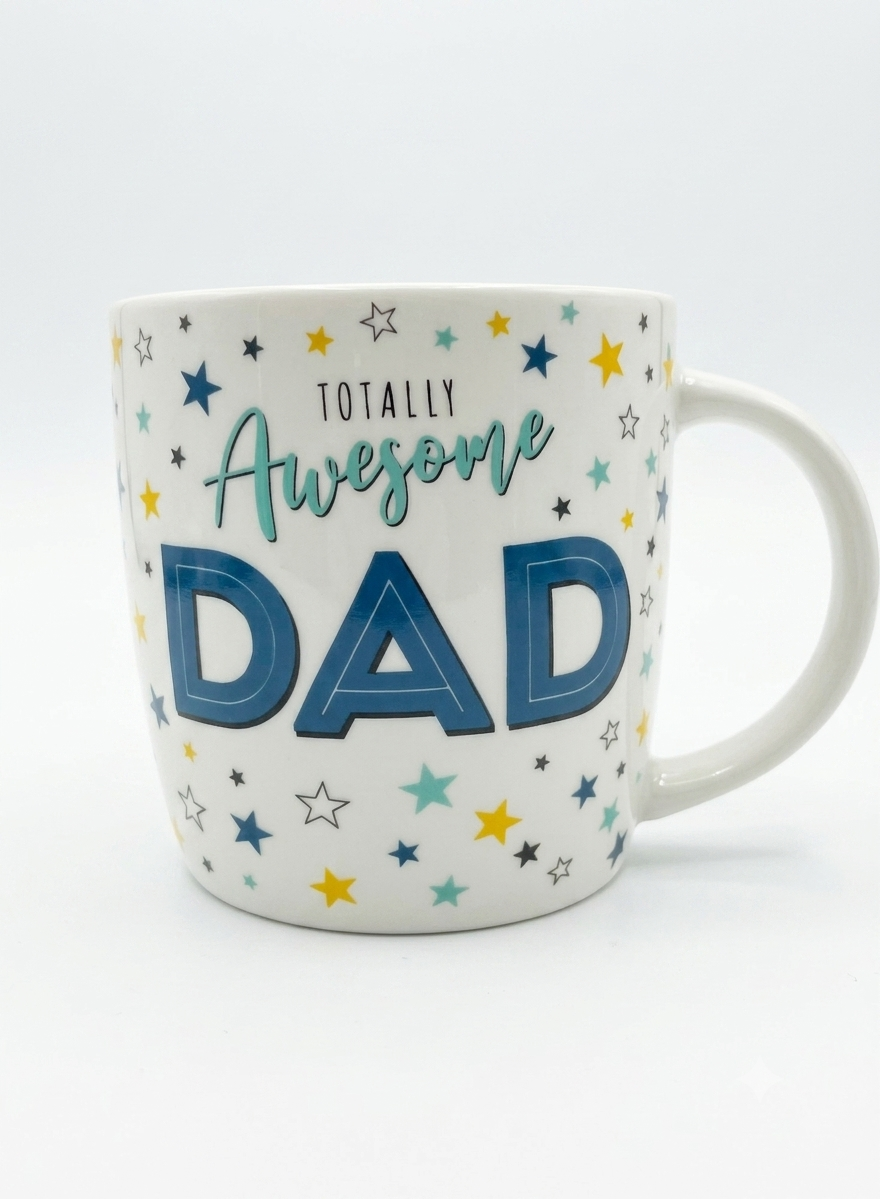 'Totally Awesome DAD' Ceramic Mug