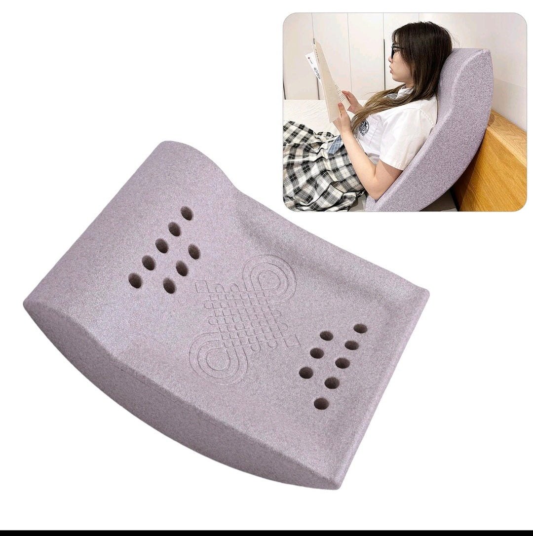 Back Support Cushion Lumbar Support Pillow Leg Lift Cushion Ergonomic For Home 2 Colours