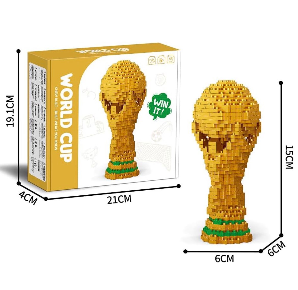 World Cup Mini Brick Building Kit