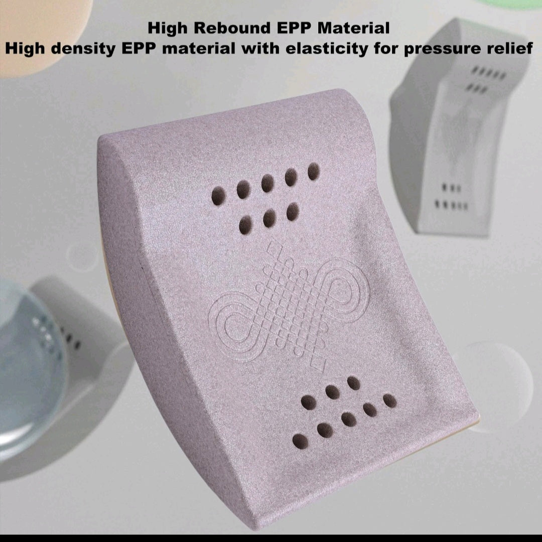 Back Support Cushion Lumbar Support Pillow Leg Lift Cushion Ergonomic For Home 2 Colours