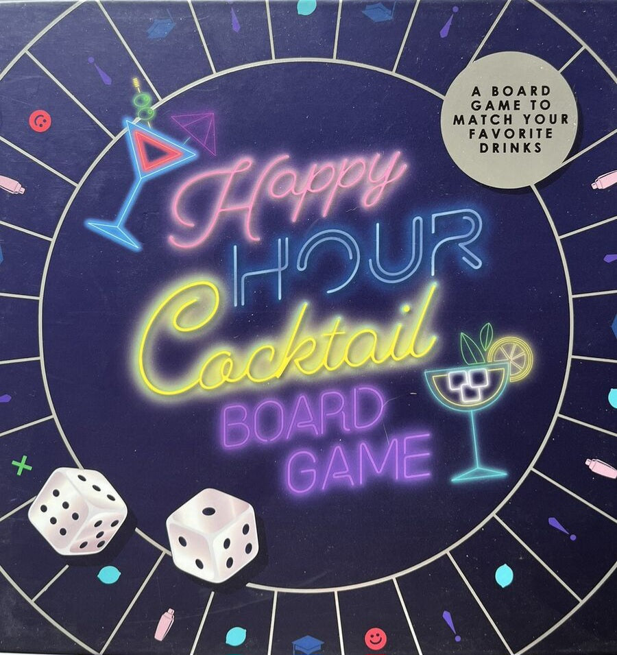 Happy Hour Cocktail Board Game Mixologist