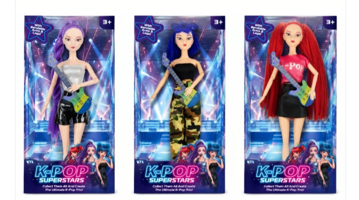 K-Pop Superstars 11.5" Doll