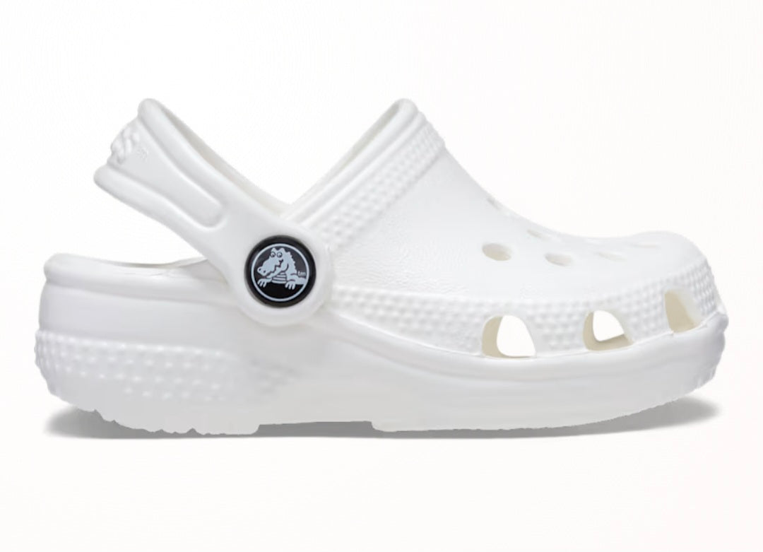 Infant Crocs White size C4 or C5