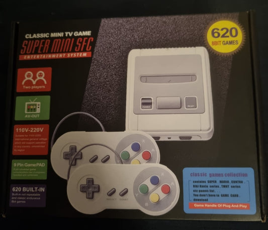 Super Mini SFC Entertainment System Retro Games Console with 620 Games