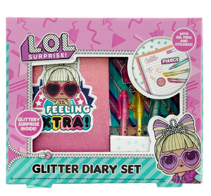 LOL Glitter Diary Set