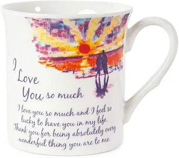 Blue Mountain Arts Ceramic Mug Inspirational and Sentimental Keepsake Gift (I Love You So Much)