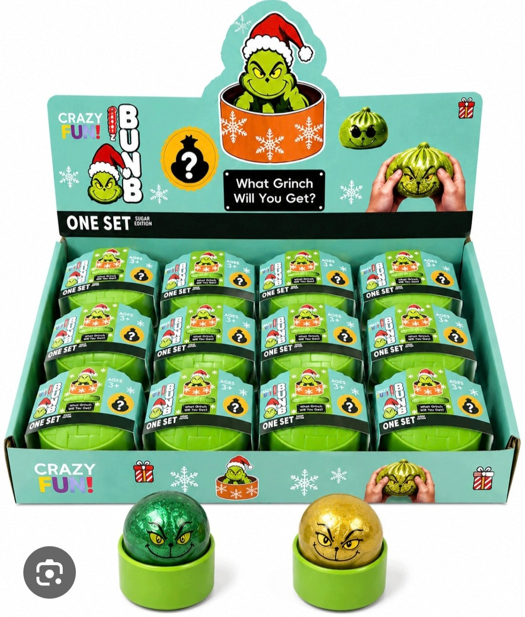 Grinch Mini Sugar Dumpling