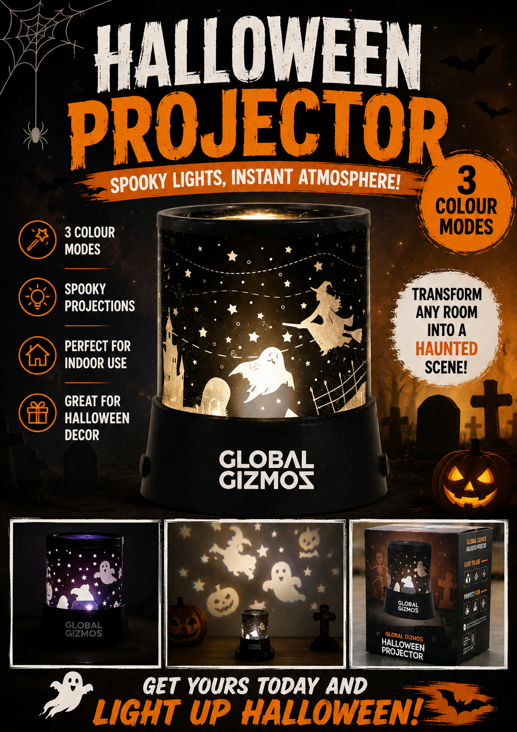Mini Halloween Projector