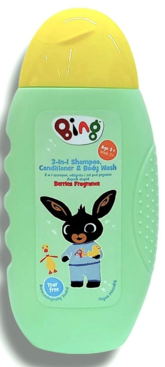 Bing 3 in 1 Shampoo, Conditioner & Body Wash