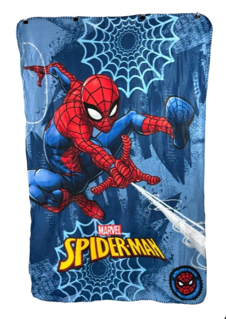 Official Marvel Spiderman Fleece Blanket 100x140cm