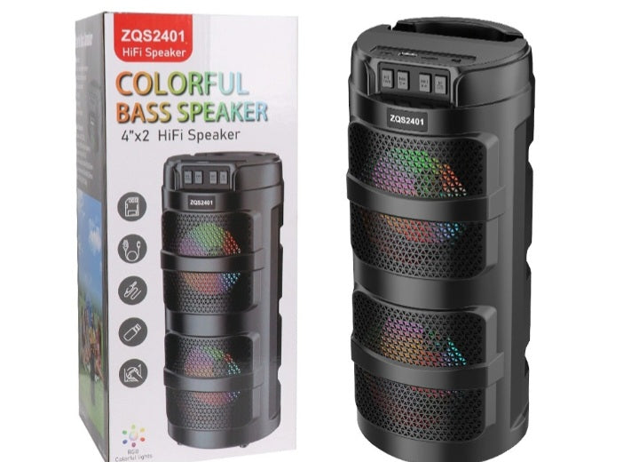 Colorful Bass Multi-Media Speaker 4x2"