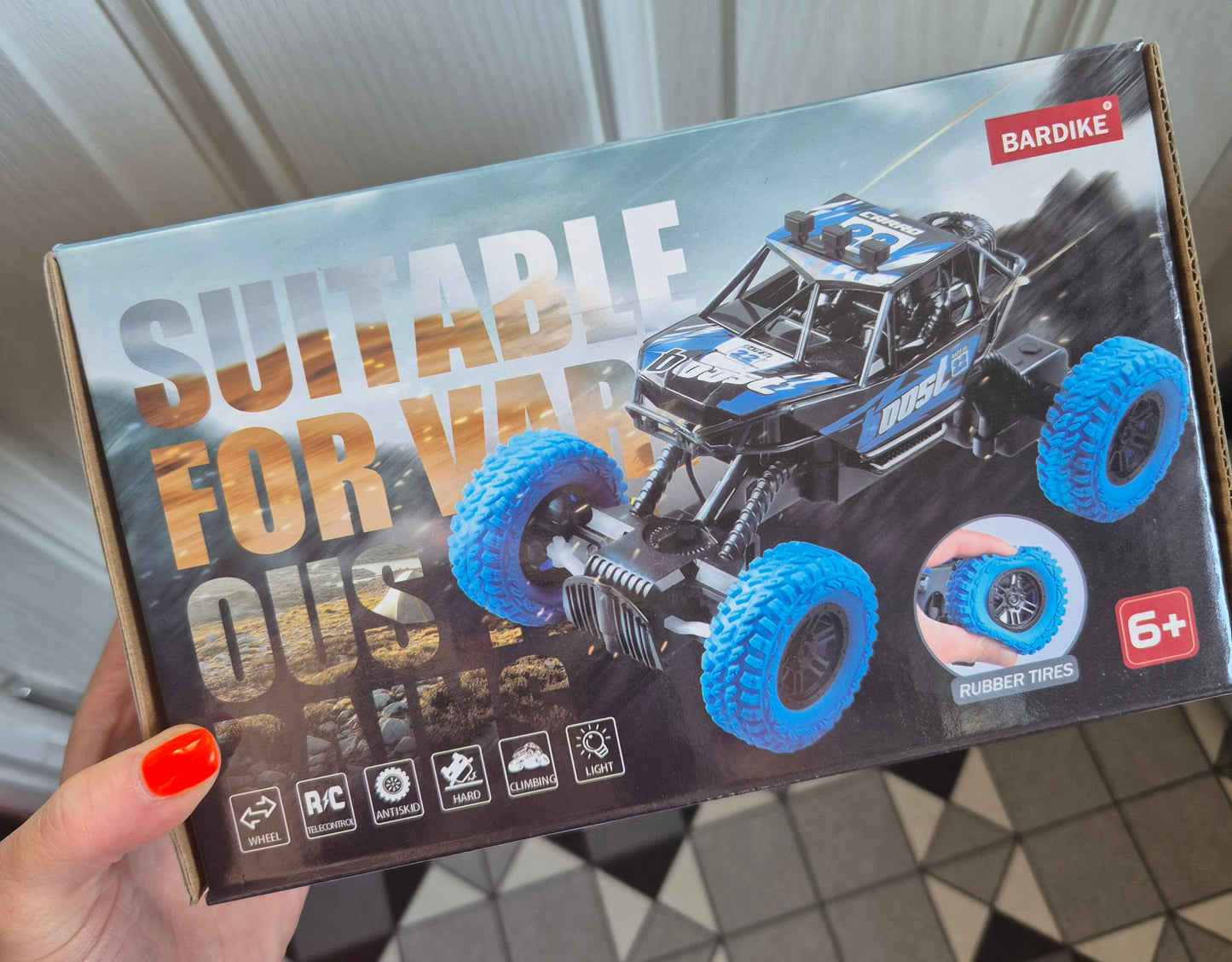 Remote Control Off Road All Terain RC Car with LED Lights
