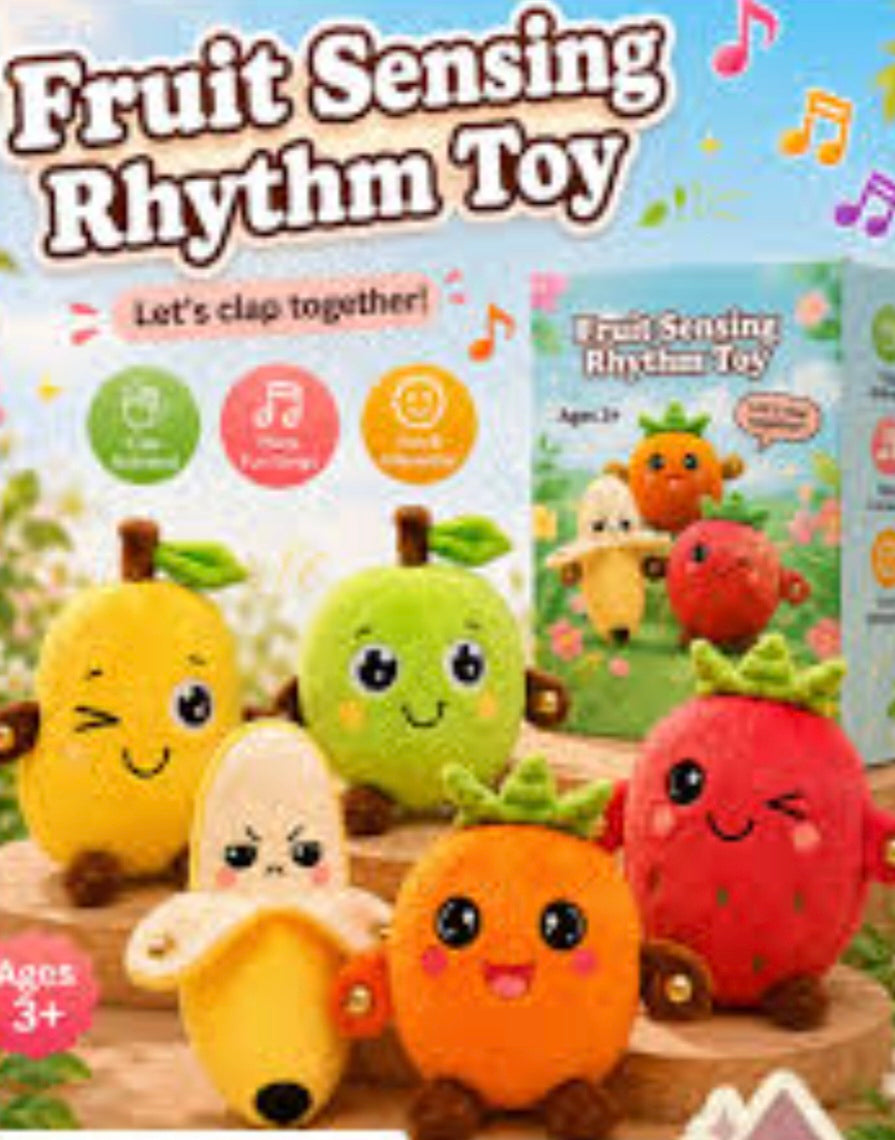 Fruit Sensing Rhythm Toy 4 Designs