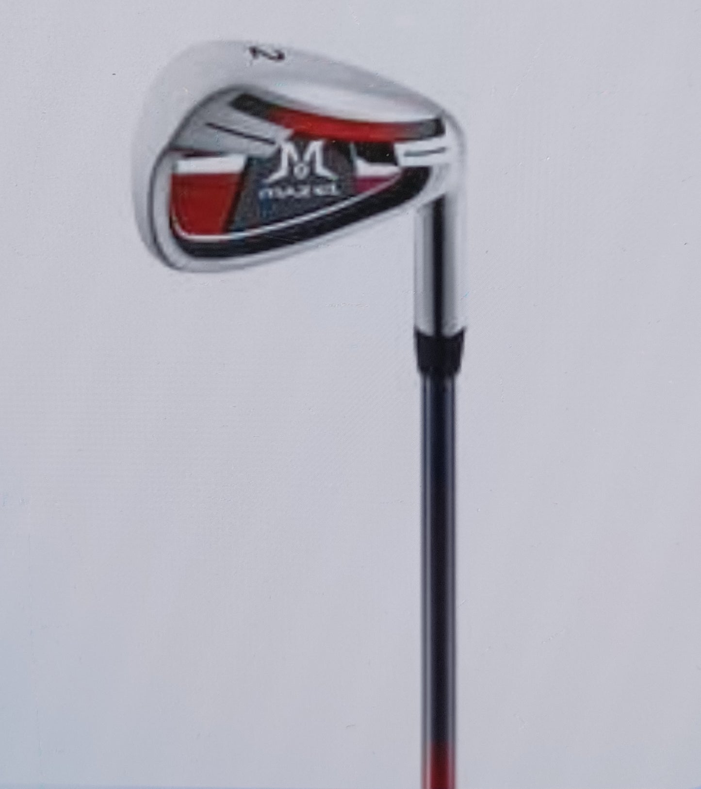 Golf Iron WM-X3 No.2 CNC Milled Face Red Graphite Shaft Regular Flex - 2 Iron