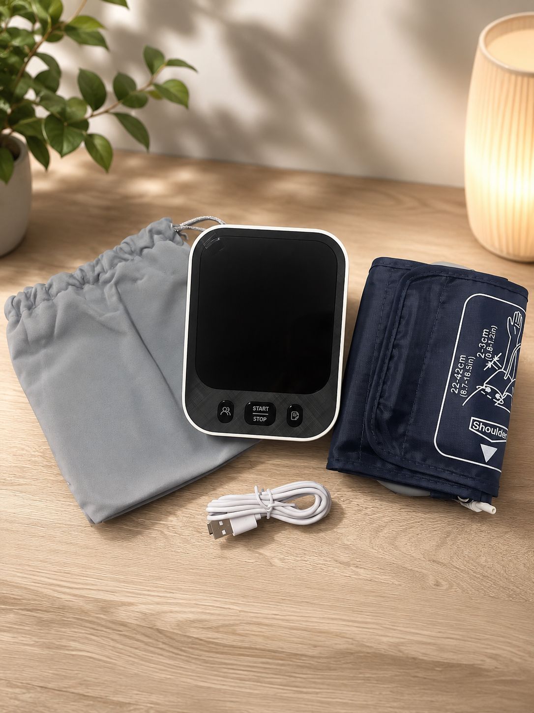 UK CE Approved Blood Pressure Monitors, Mldnld Upper Arm Monitor for Home Use with 3.7" HD Screen