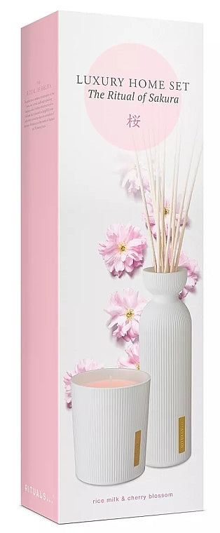 Rituals Luxury Home Set The Ritual of Sakura Diffuser and Candle Set