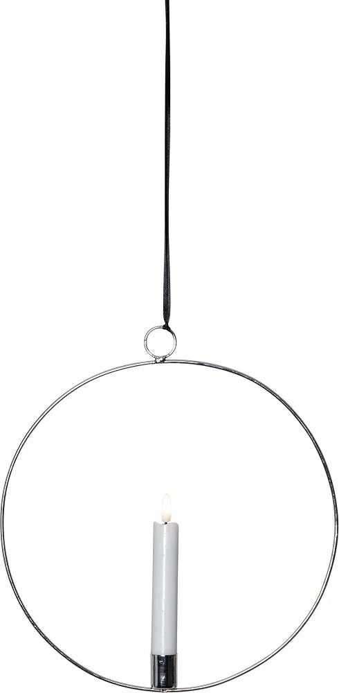 LED Hanging Candle Ring 30cm x 28.5cm