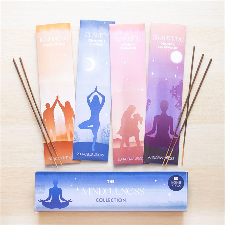 The Mindfulness Collection Set of 4 Incense Sticks Set