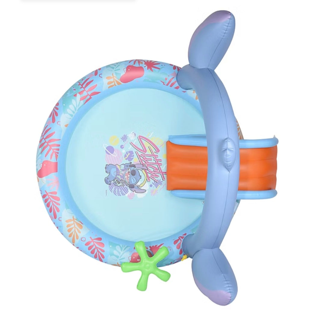 Disney Stitch Play Centre Inflatable Paddling Pool
Garden With Slide & Hoops 200 x 174 x 127cm approx.