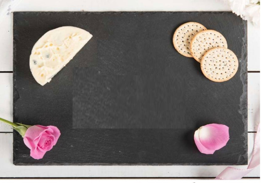 Rectangular Slate Cheese Board / Board Boxed