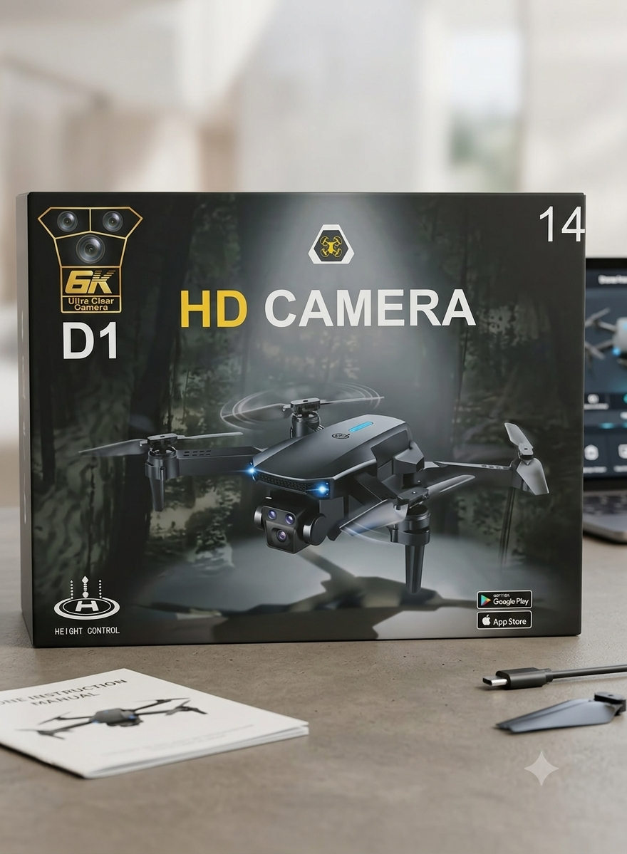6K Ultra Clear HD Camera Drone 1080P HD Wi-Fi Camera