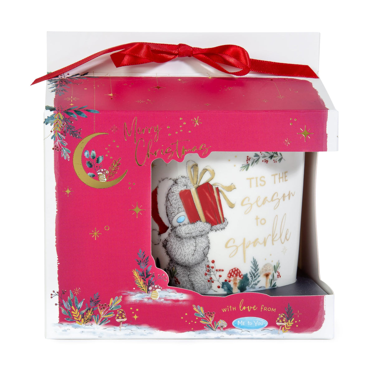 'Tis The Season To Sparkle' Ceramic Mug In Gift Box