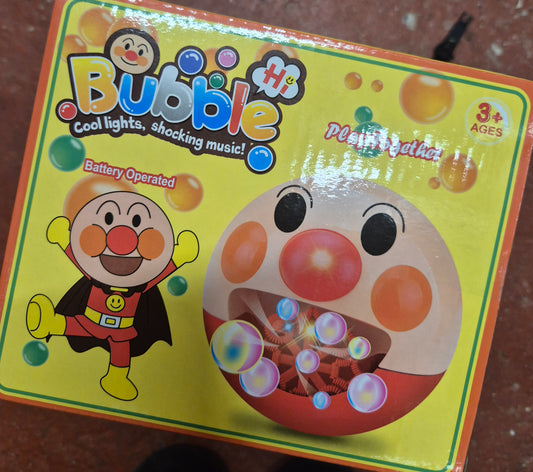 Children's Light Up & Sounds Bubble Machine
