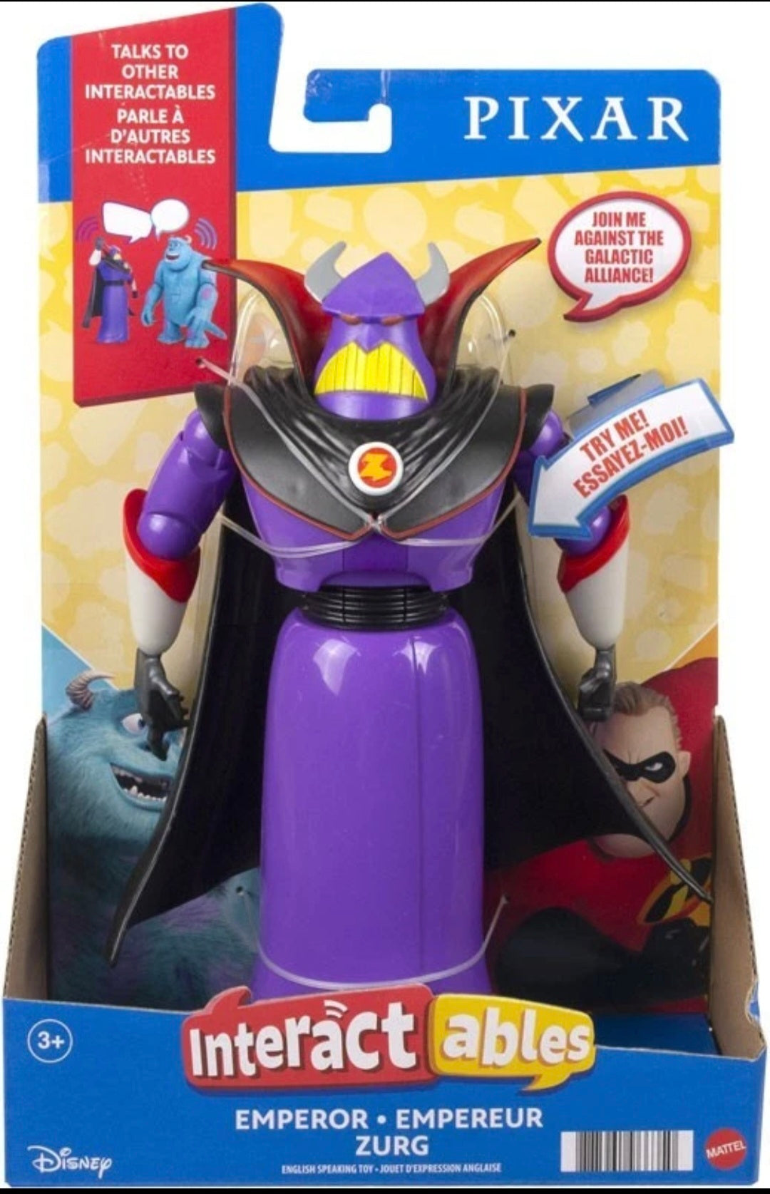 Toy Story Pixar Interactables - Emperor Zurg Figure Kids Toy Story Toys