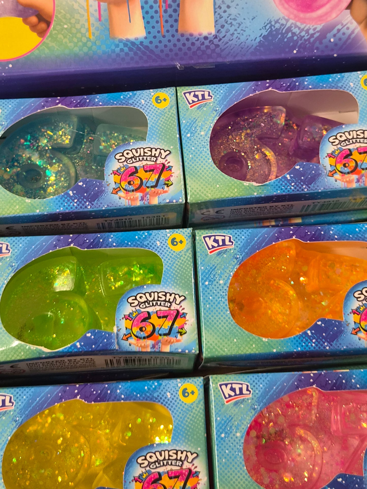Sugar 67 Glitter Squishy