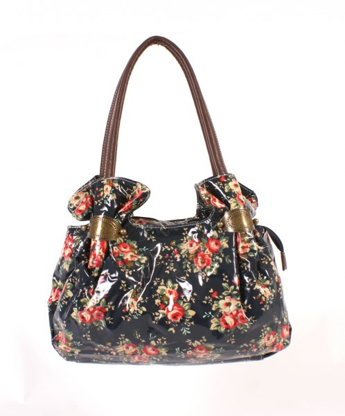Floral Pattern PU Bag