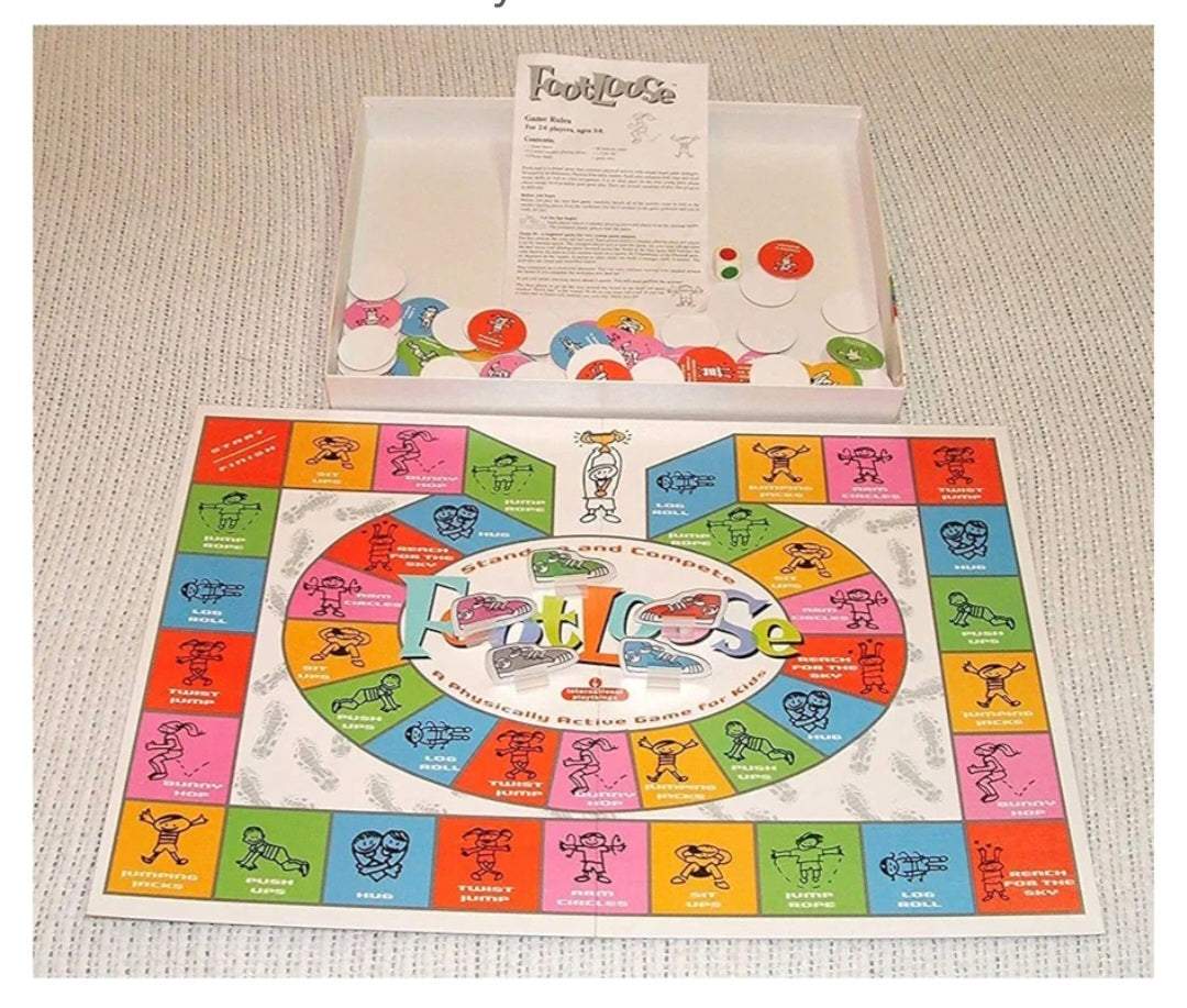 Funko Games Footloose Tabletop Party Board Game for 3-8 Players