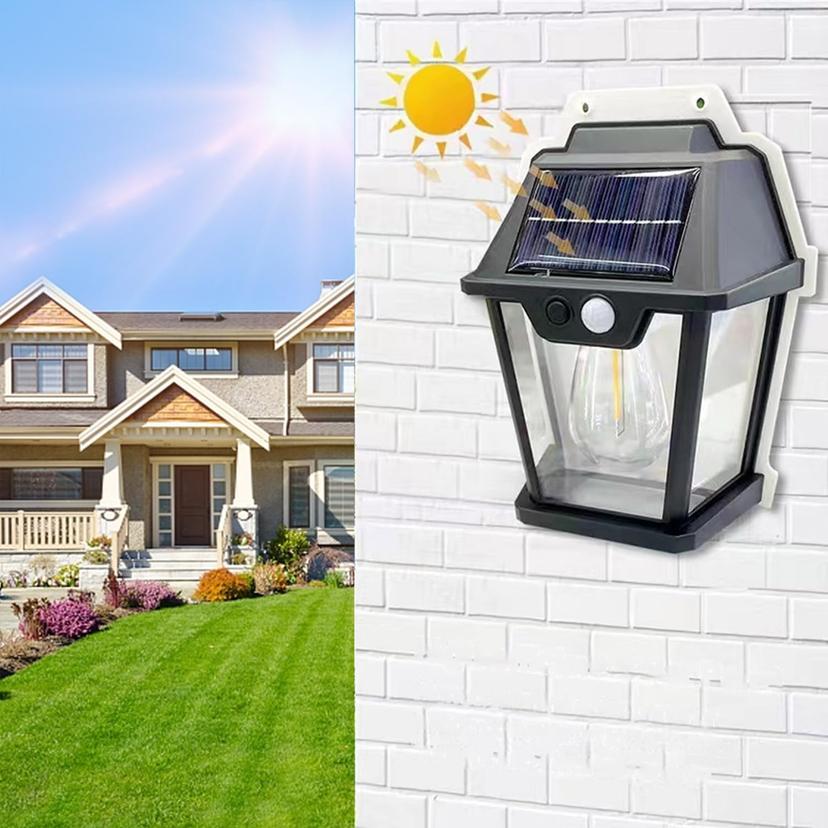 YZYOE Wall Lamp Sconce Lights Warm Light
Motion Sensor, Solar, Wireless, Outdoor, Waterproof, LED, Dusk to Dawn, IP65