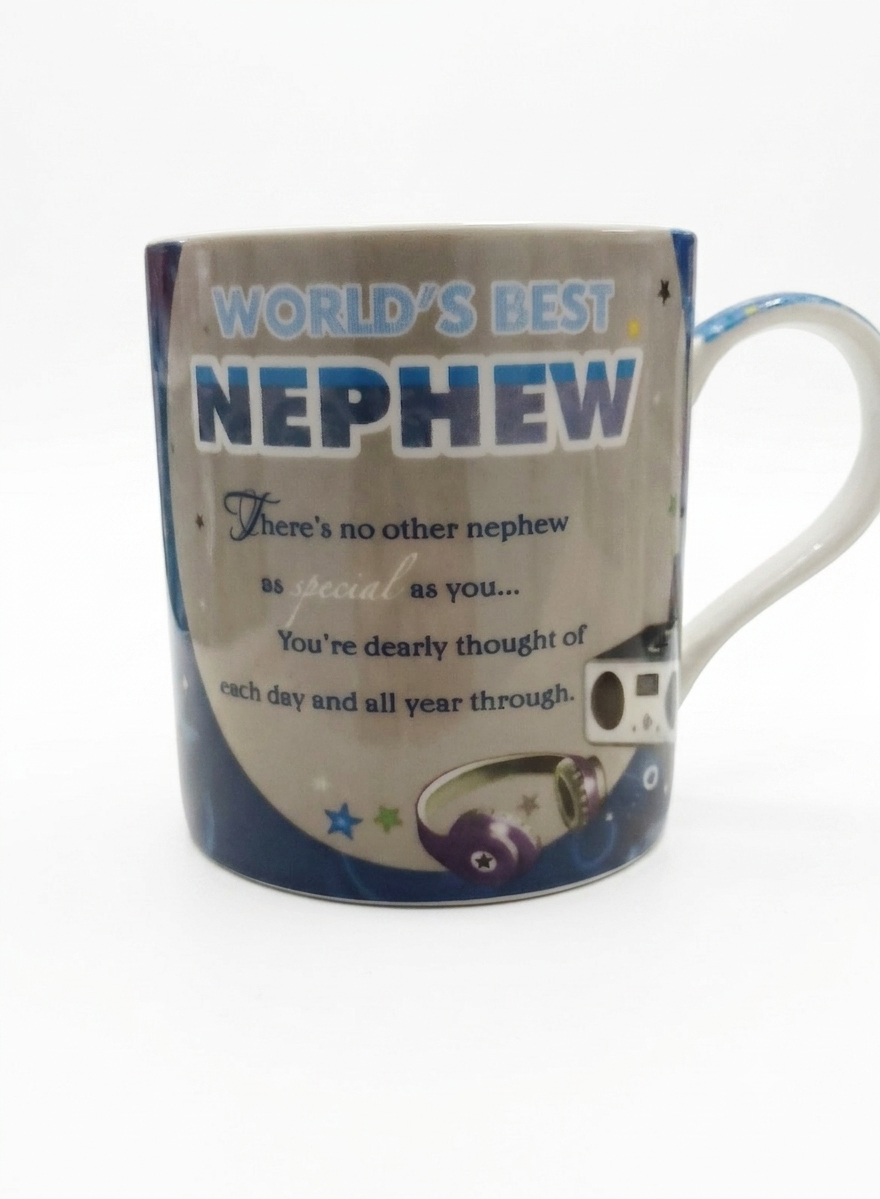 Worlds Best Nephew Ceramic Mug