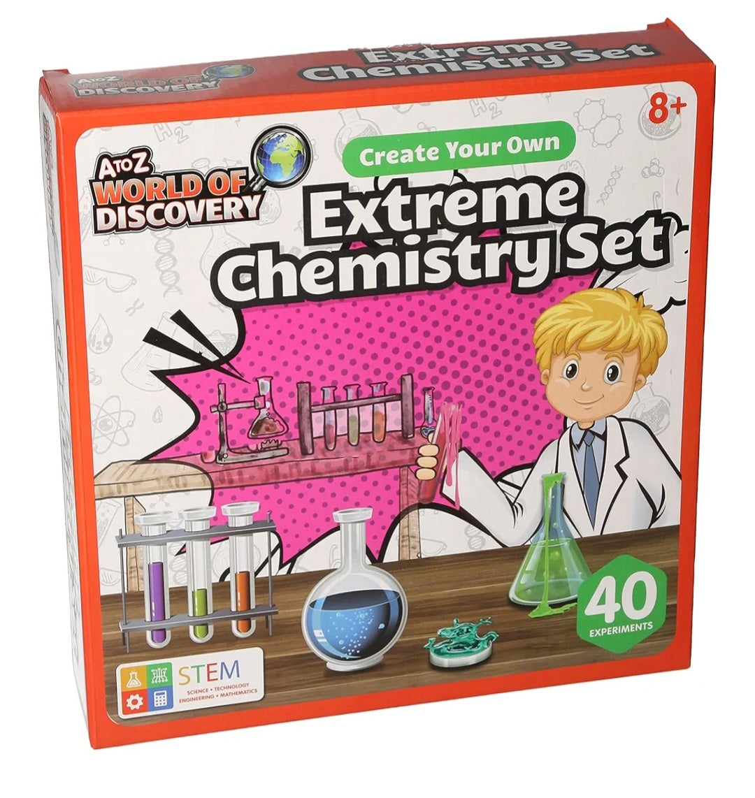 A to Z Create Your Own Extreme Chemistry Set