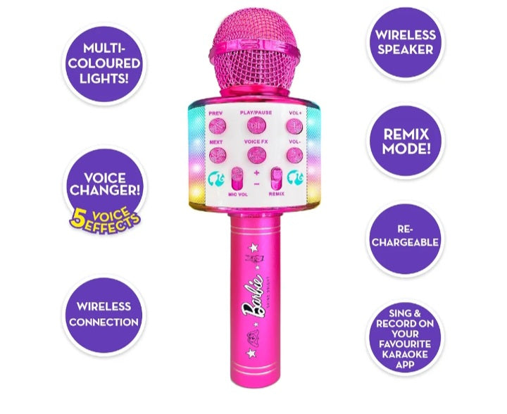 Barbie Bright Voicemaster Microphone