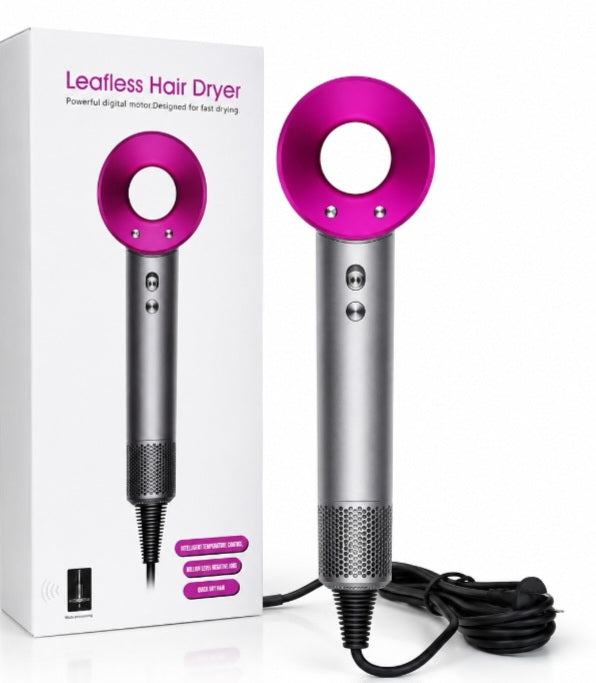 Supersonic Hairdryer with attachment and wall mount hanger